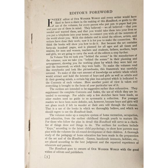 Our Wonder World Set - Handbook - The Literature Sup. Vol.‎ - The Wonder of Life - Picture 3 of 16